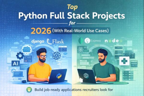 Top Python Full Stack Projects for 2026 (Real-World Use Cases)